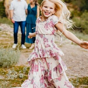 Joyfolie Mia Joy rare Avery Maxi Dress in Greta floral size 6 - LIKE NEW